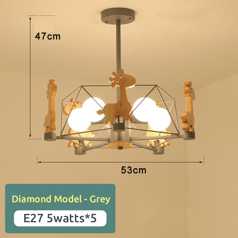 LumaKinder | Karikatur-Kronleuchter für fröhliche Kinderzimmerbeleuchtung Ceiling lights