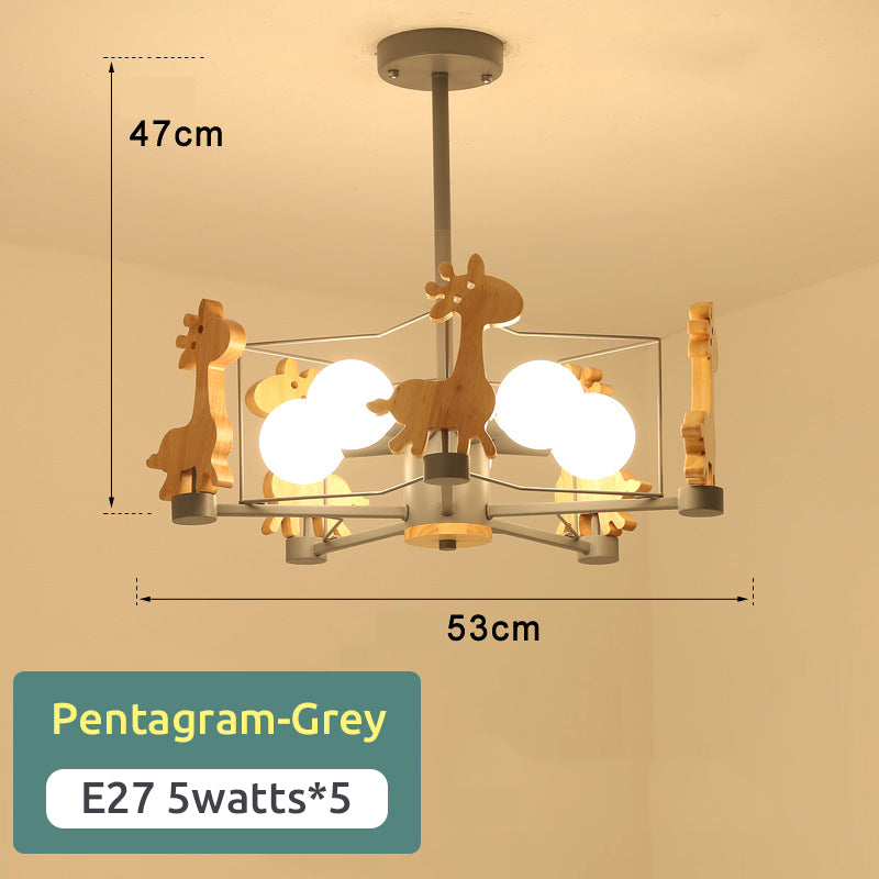 LumaKinder | Karikatur-Kronleuchter für fröhliche Kinderzimmerbeleuchtung Ceiling lights