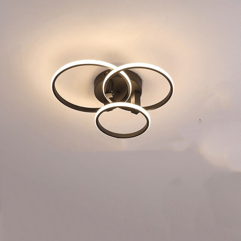 LumaPure | Design LED Deckenleuchte Weiß/Schwarz - Dimmbar Ceiling lights