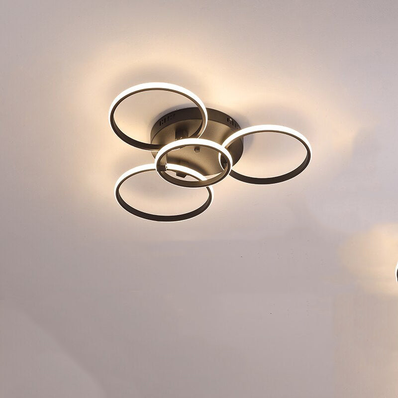 LumaPure | Design LED Deckenleuchte Weiß/Schwarz - Dimmbar Ceiling lights