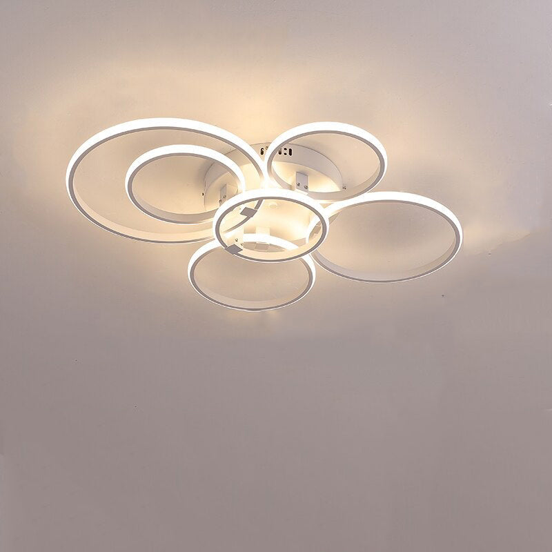 LumaPure | Design LED Deckenleuchte Weiß/Schwarz - Dimmbar Ceiling lights