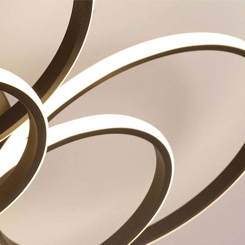 LumaPure | Design LED Deckenleuchte Weiß/Schwarz - Dimmbar Ceiling lights