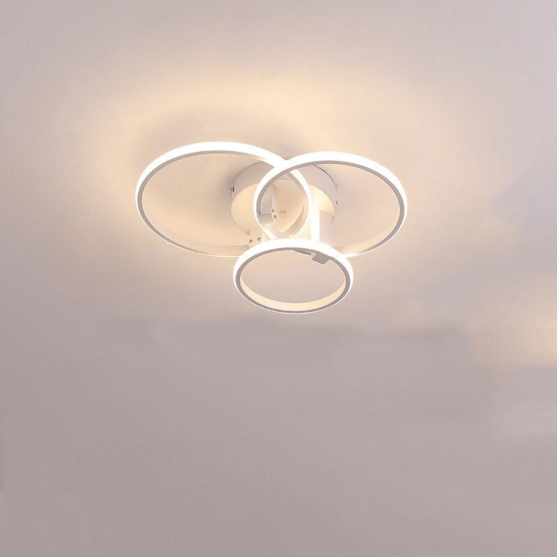 LumaPure | Design LED Deckenleuchte Weiß/Schwarz - Dimmbar Ceiling lights