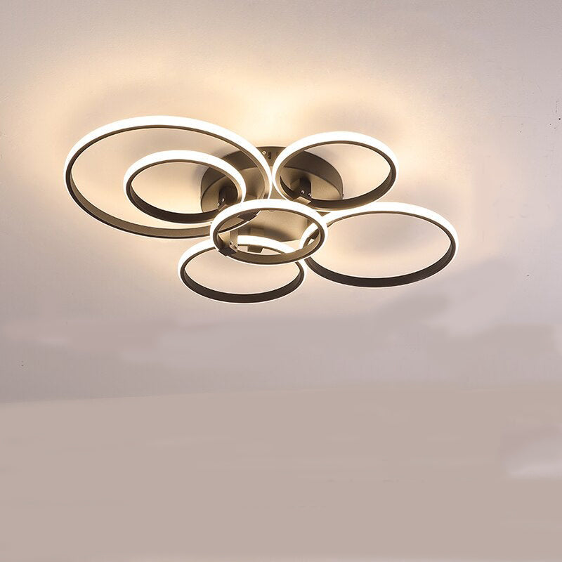 LumaPure | Design LED Deckenleuchte Weiß/Schwarz - Dimmbar Ceiling lights