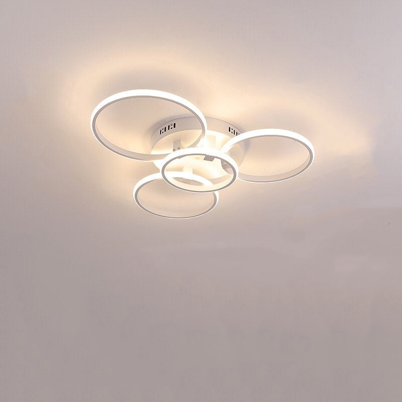LumaPure | Design LED Deckenleuchte Weiß/Schwarz - Dimmbar Ceiling lights