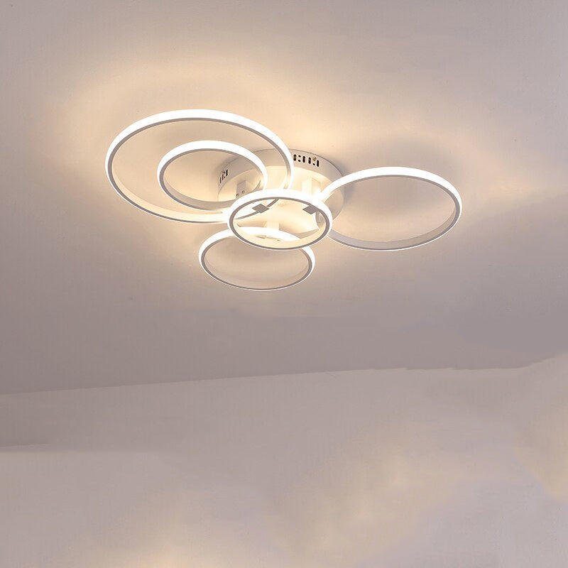 LumaPure | Design LED Deckenleuchte Weiß/Schwarz - Dimmbar Ceiling lights