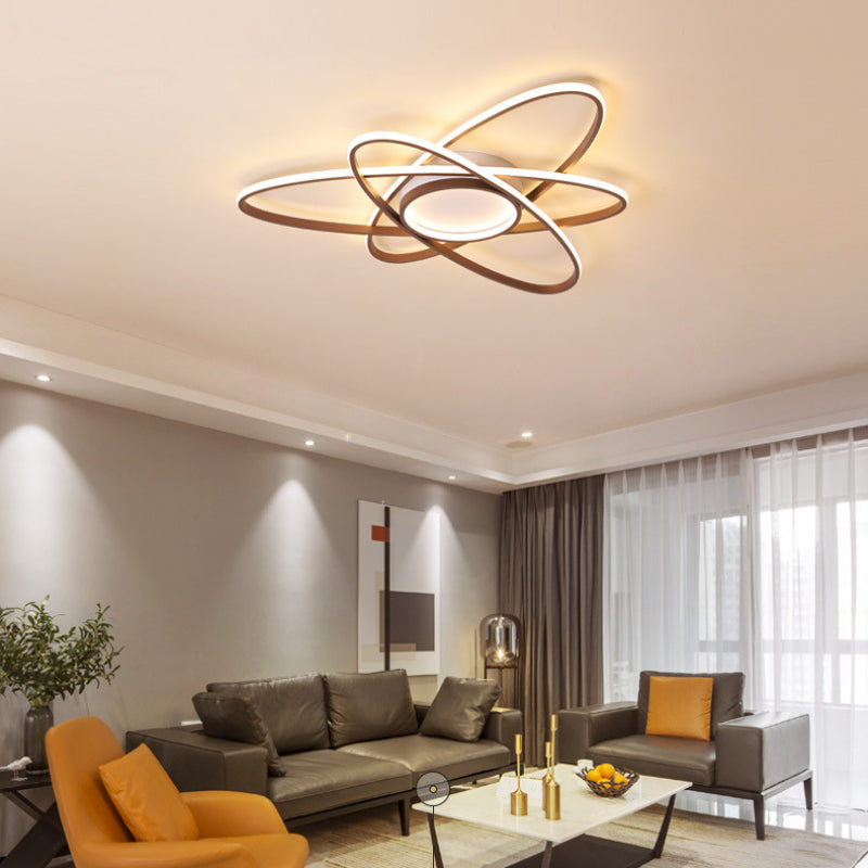 LumaPure | Einfache LED Deckenleuchte Metall/Acryl Schlaf/Wohnzimmer Ceiling lights