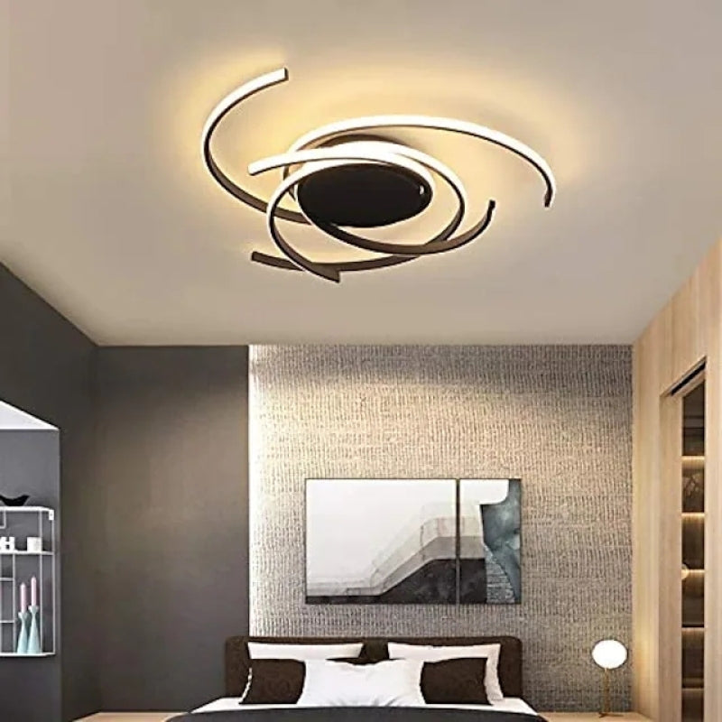 LumaPure Moderne LED Deckenleuchte Metall Silikon Wohnzimmer Schlafzimmer Ceiling lights