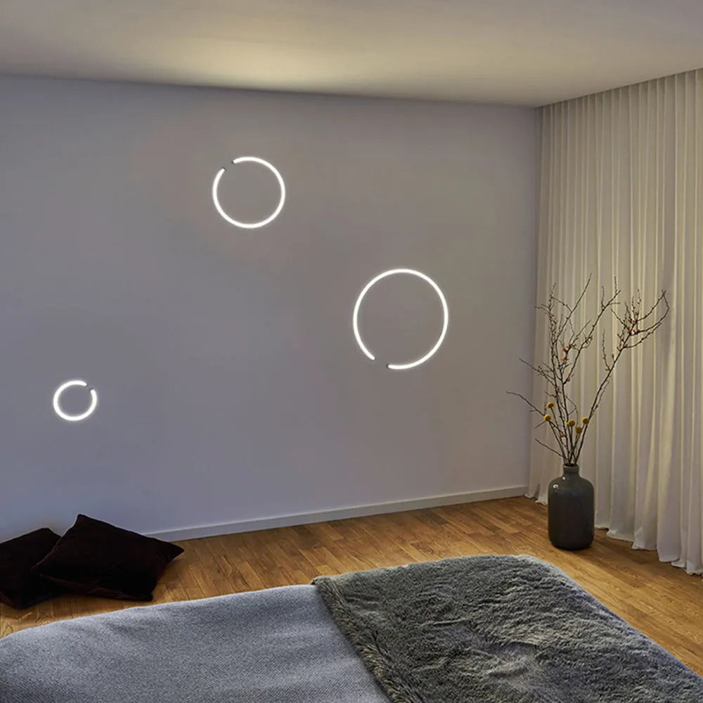 Luminara | LED-Deckenleuchte – Modernes Ringdesign für Wohnzimmer und Schlafzimmer 2