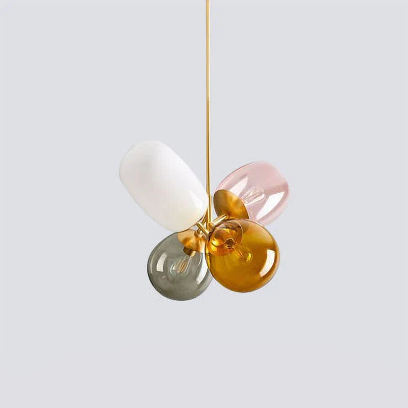 LuminescentLuster | Hängeleuchte mit Glasball Ceiling lights