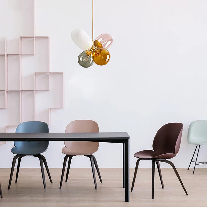 LuminescentLuster | Hängeleuchte mit Glasball Ceiling lights