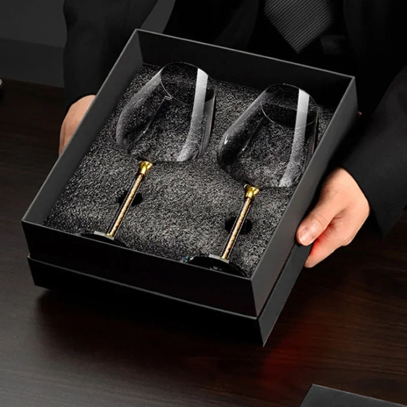 Luxoria | Weingläser Set – Elegante Kristallgläser für Rotwein und Champagner 0