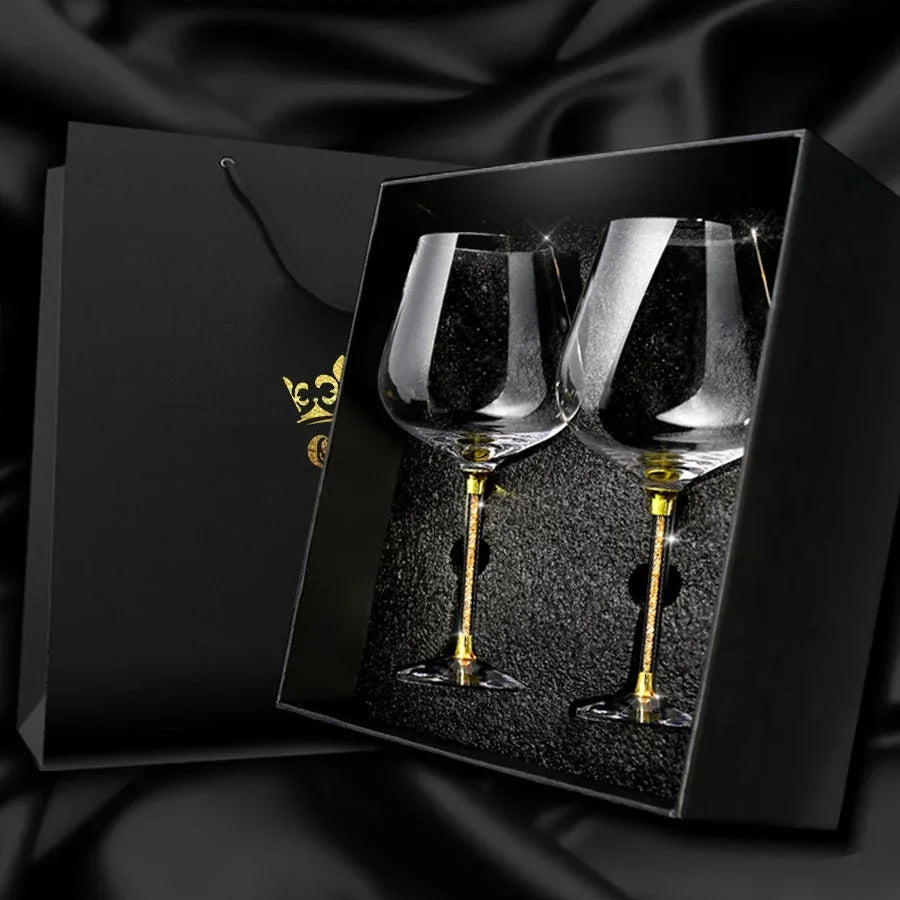 Luxoria | Weingläser Set – Elegante Kristallgläser für Rotwein und Champagner 2