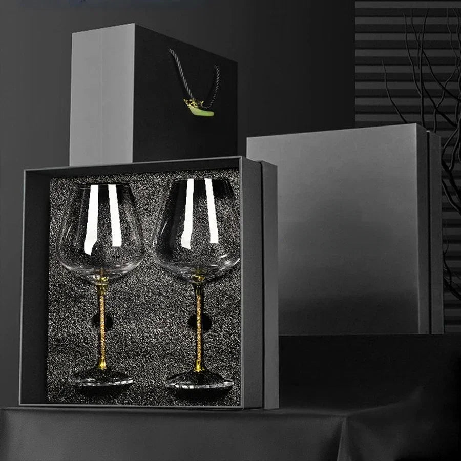 Luxoria | Weingläser Set – Elegante Kristallgläser für Rotwein und Champagner 3