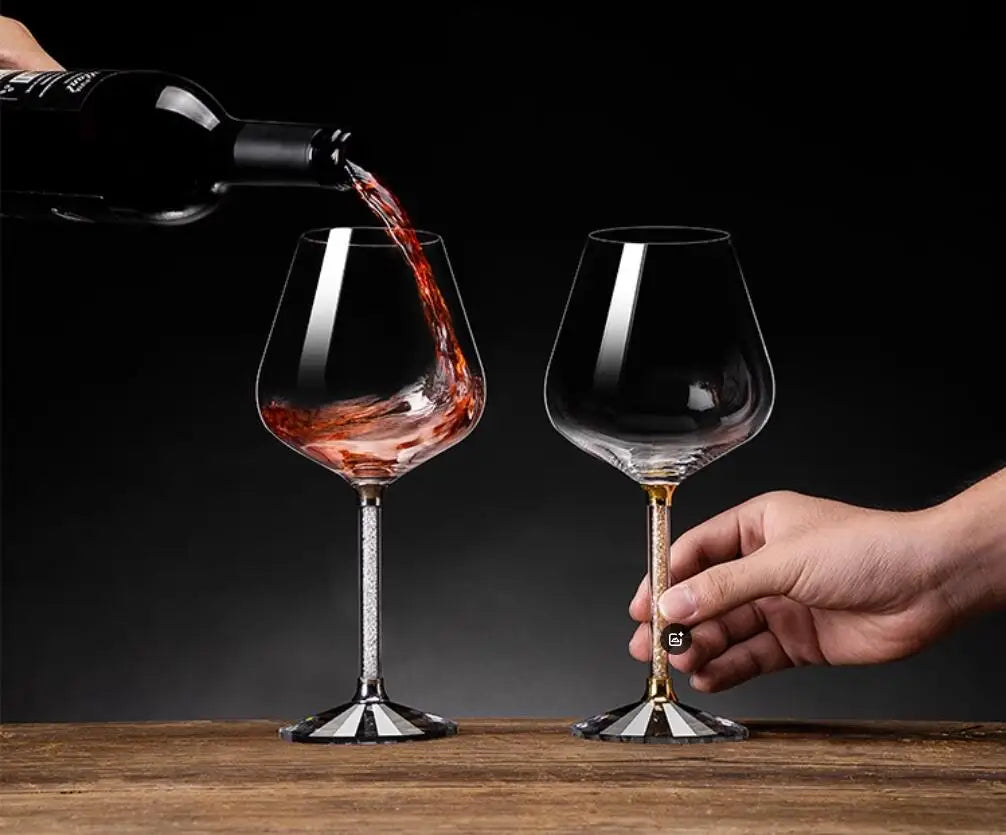Luxoria | Weingläser – Handgefertigt aus Kristall für Rotwein und Champagner 1