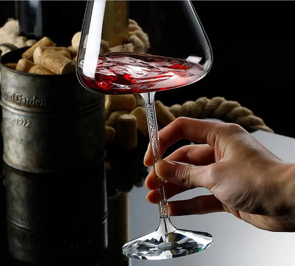 Luxoria | Weingläser – Handgefertigt aus Kristall für Rotwein und Champagner 4