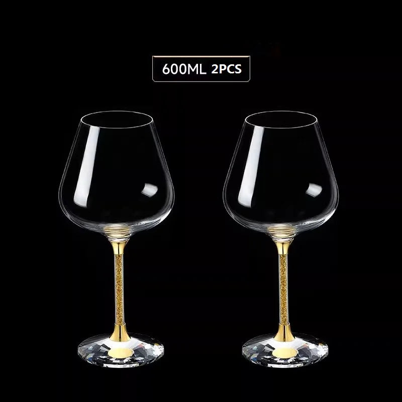 Luxoria | Weingläser – Handgefertigt aus Kristall für Rotwein und Champagner 8