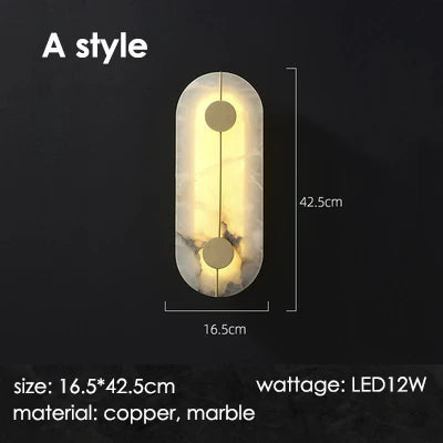 Marbello | Wandleuchte – Minimalistisches Design mit LED-Beleuchtung 12