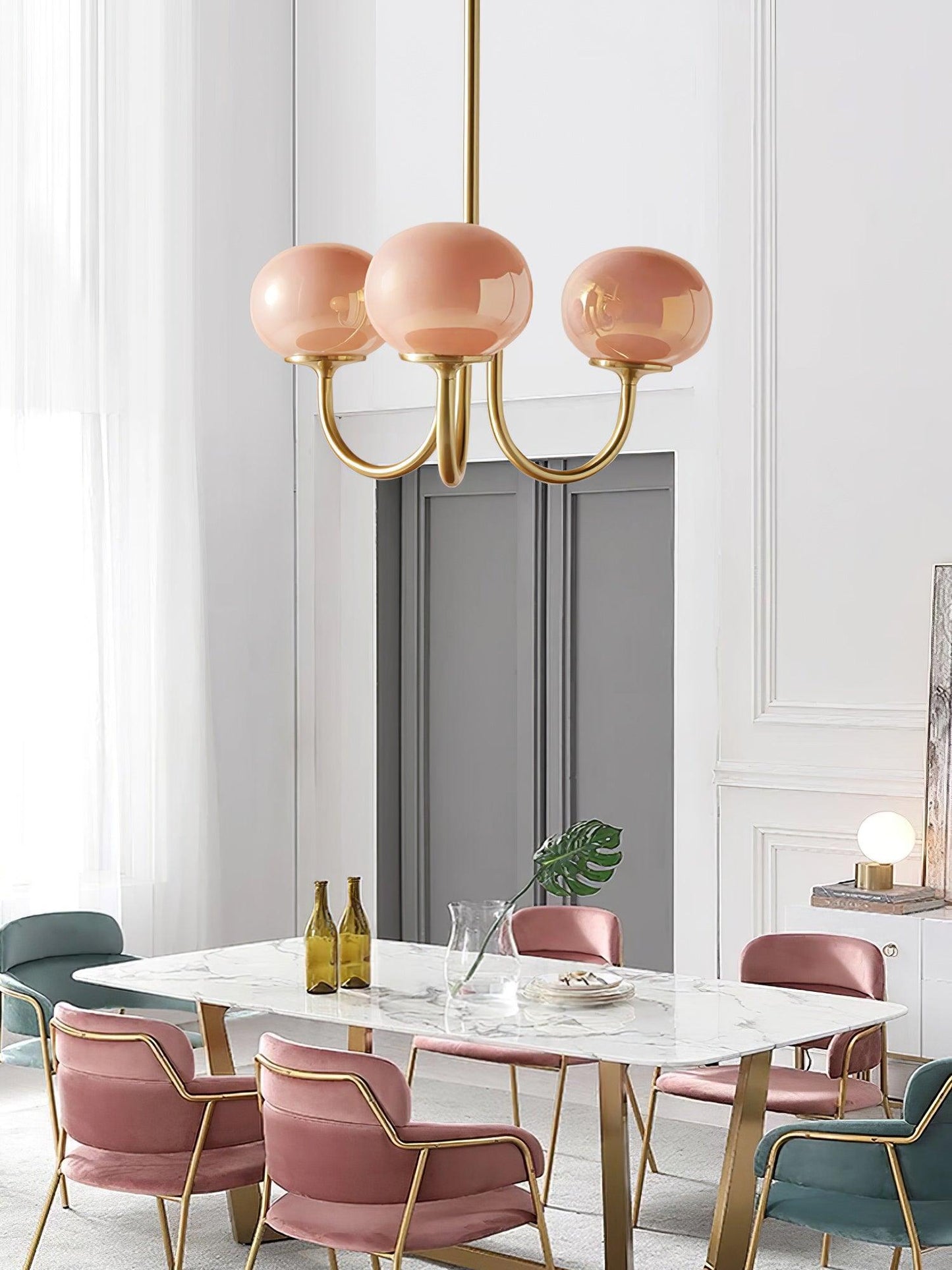 Zuckerstrahlen | Moderner Kronleuchter im Marshmallow-Design