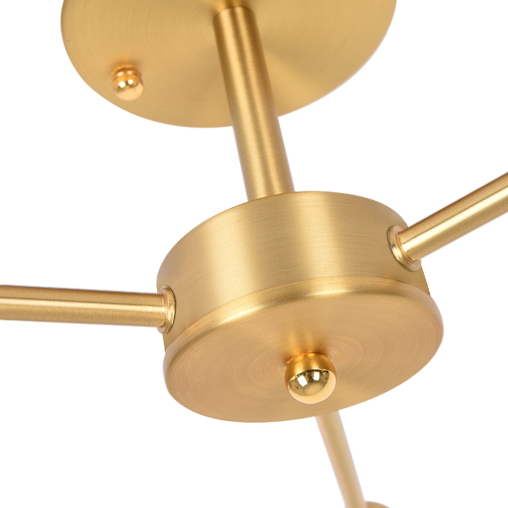 StellaSputnik | Mid-Century 3-Licht Kronleuchter