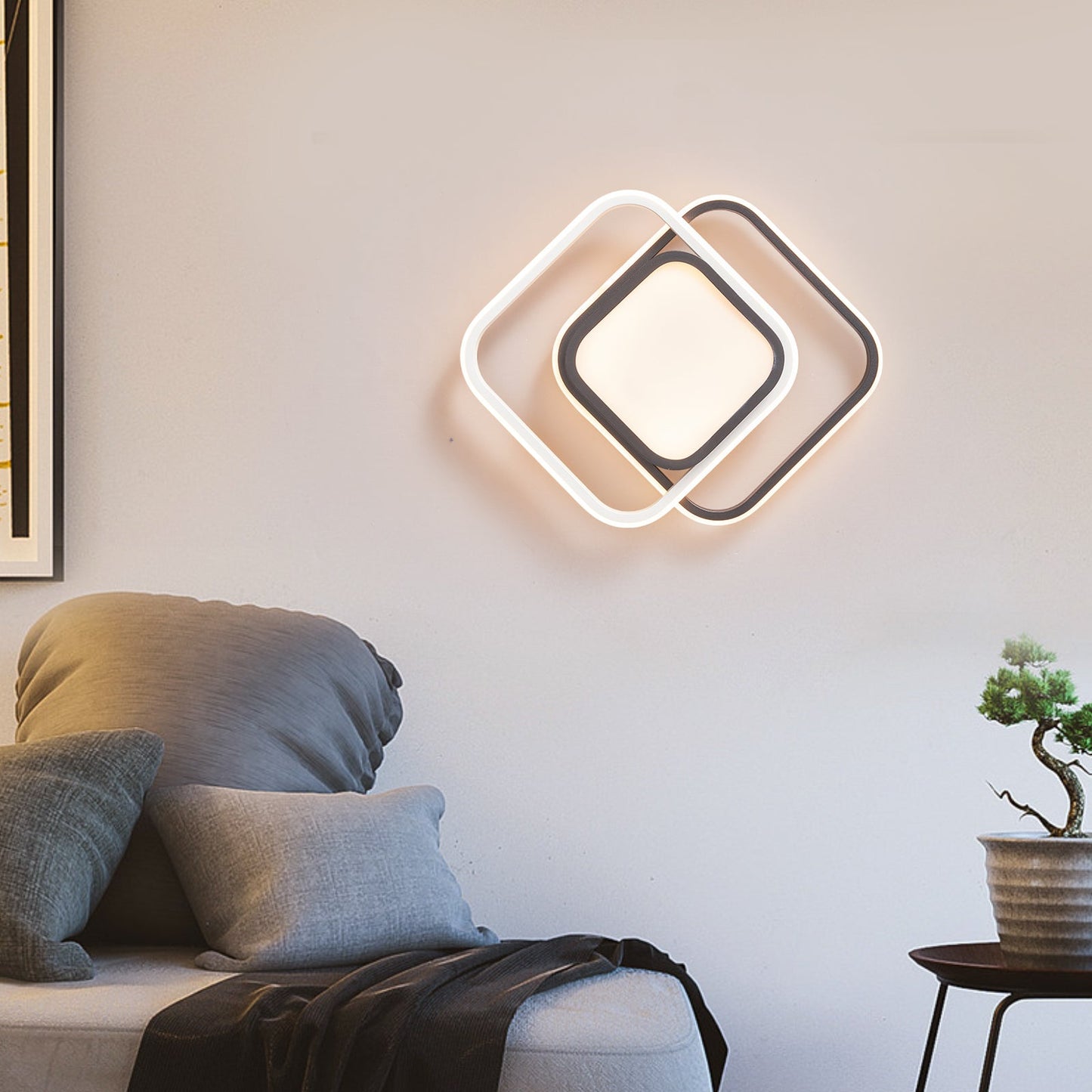 LumaGlanz | Moderne LED-Deckenleuchte für stilvolle Beleuchtung