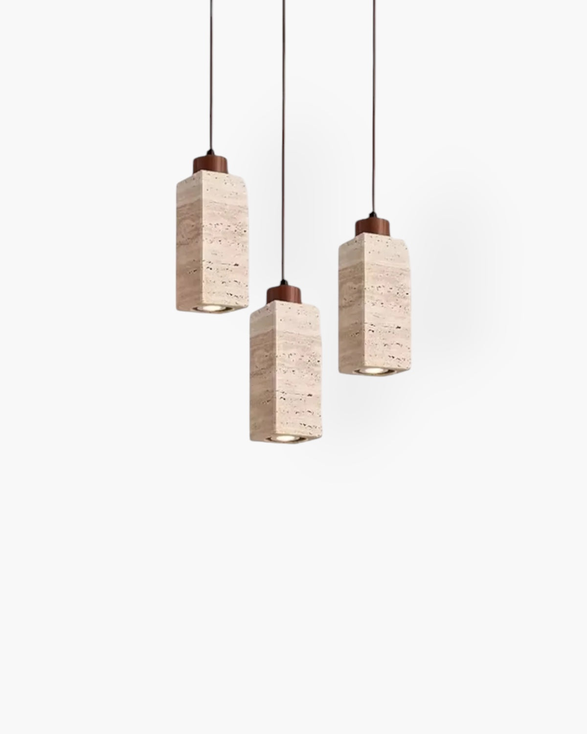 NaturLicht Pendelleuchte | Elegante Beleuchtung mit natürlichem Stein-Charme