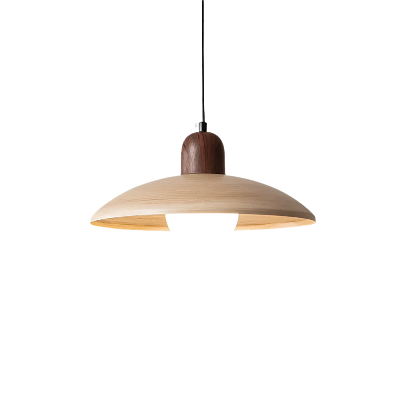 Nimara | Pendelleuchte – Wabi-Sabi Stil mit Holz und Warmem Licht für Esszimmer 9