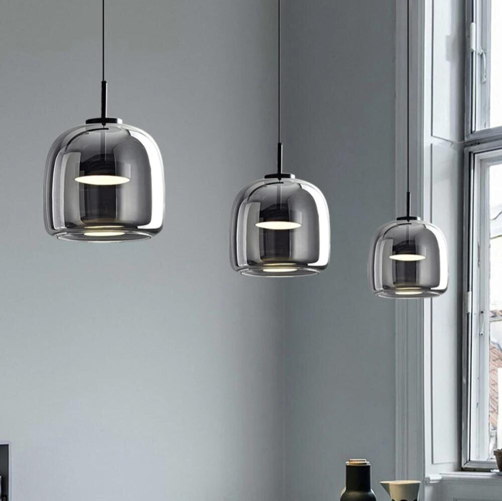 NobleShine | Skandinavische Glaspendelleuchte Ceiling lights