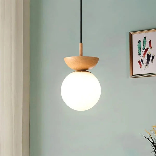 NordLicht ElementHolz | Minimalistische Schwebelampe Ceiling lights