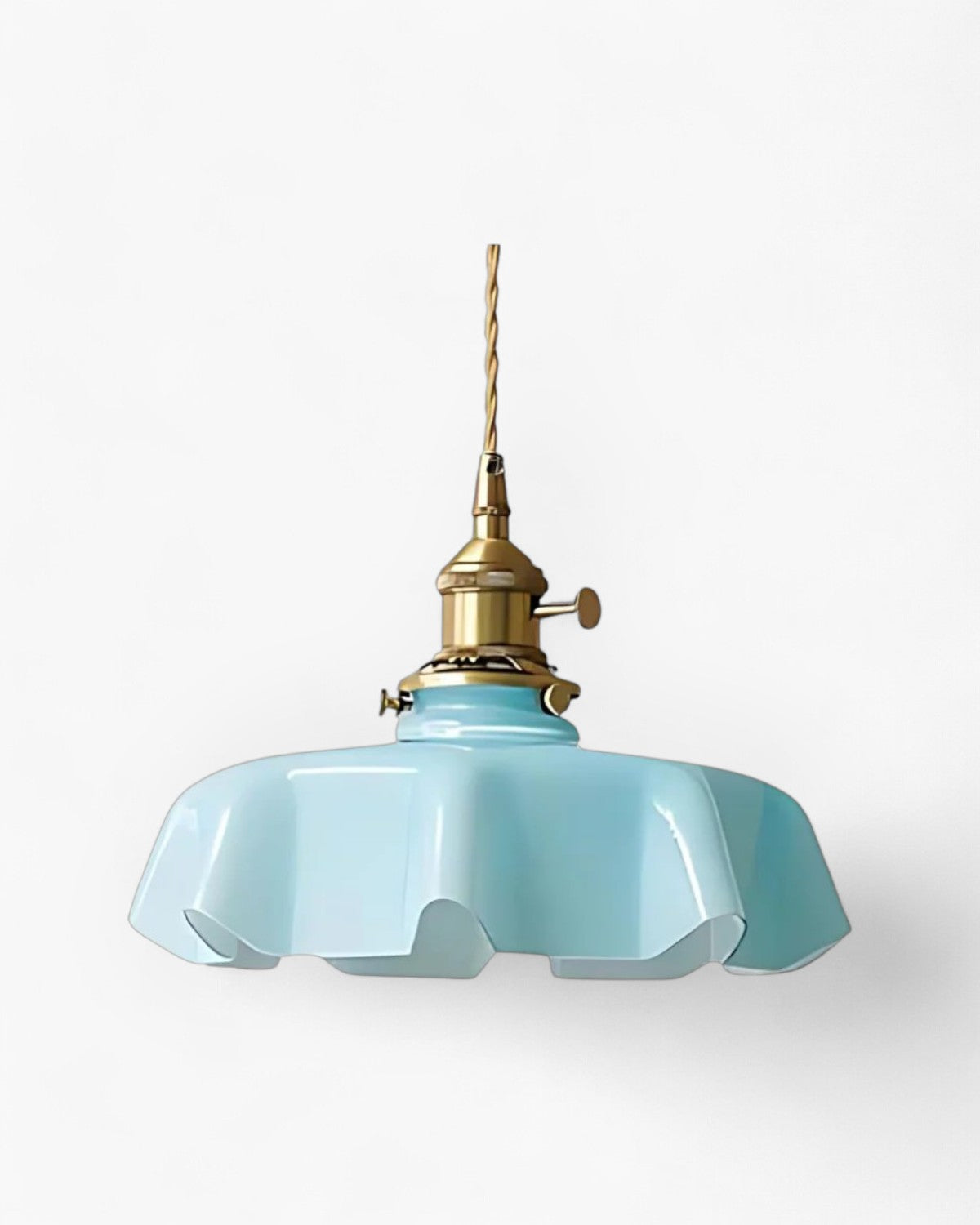 KupferGlanz | Pendelleuchte – Vintage Kupferlampe mit Glas