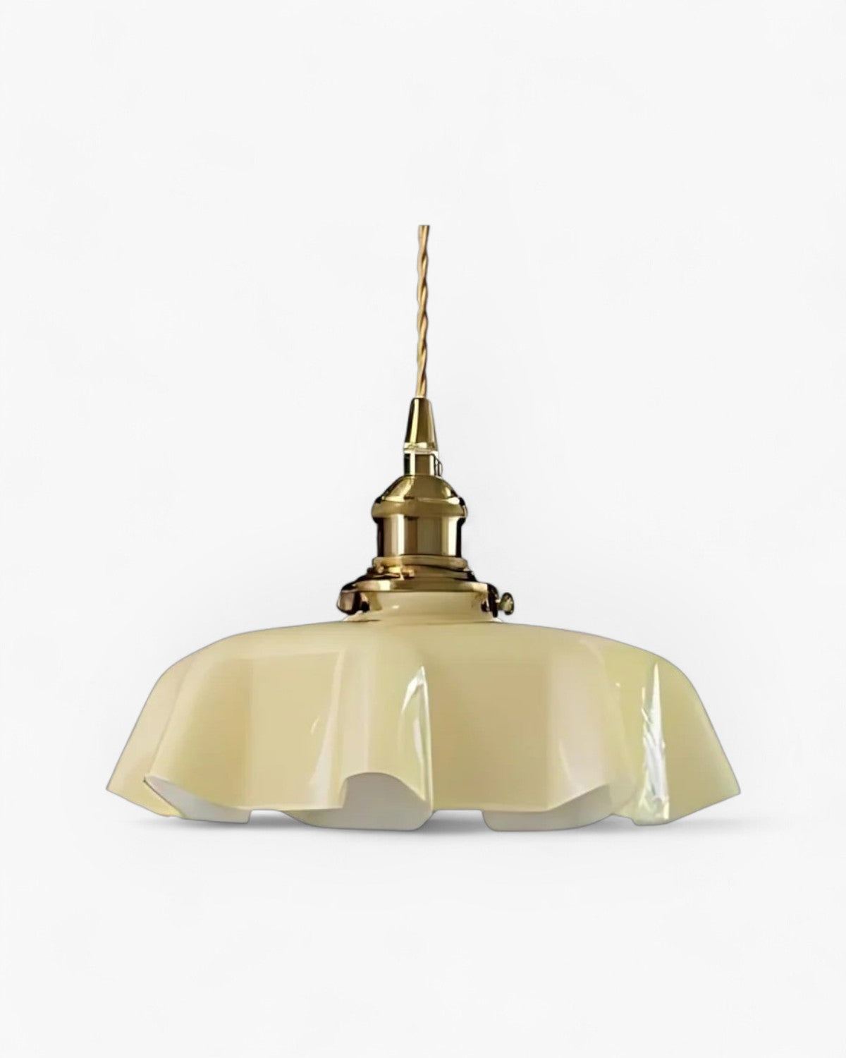 KupferGlanz | Pendelleuchte – Vintage Kupferlampe mit Glas