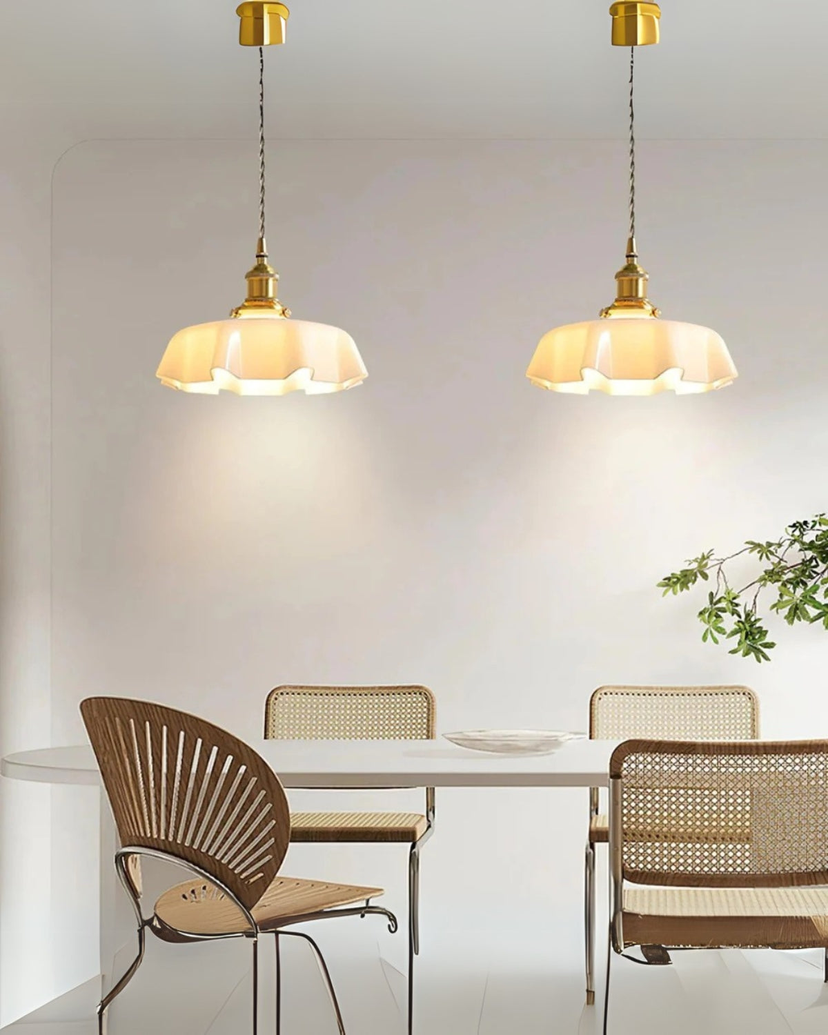 KupferGlanz | Pendelleuchte – Vintage Kupferlampe mit Glas