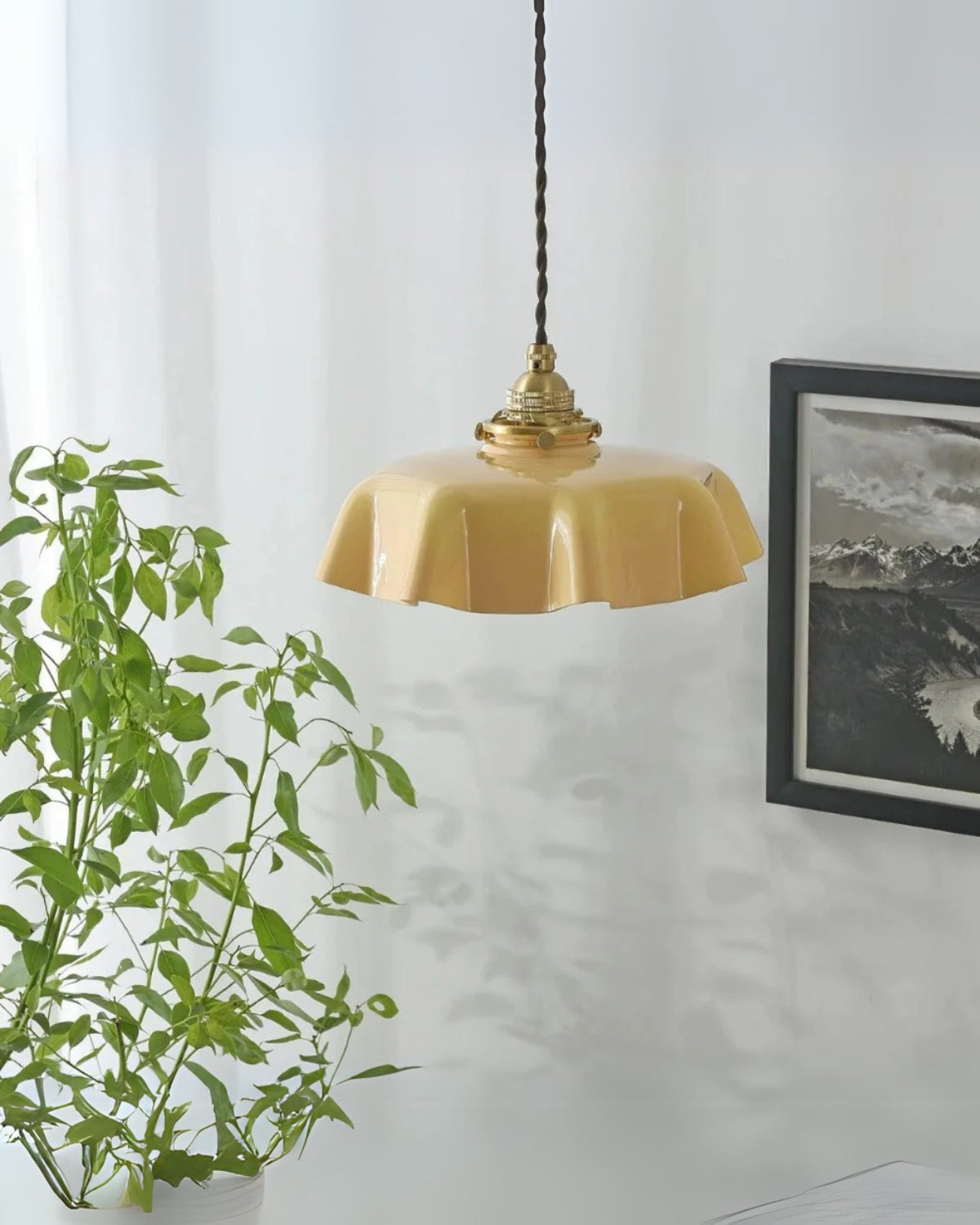 KupferGlanz | Pendelleuchte – Vintage Kupferlampe mit Glas