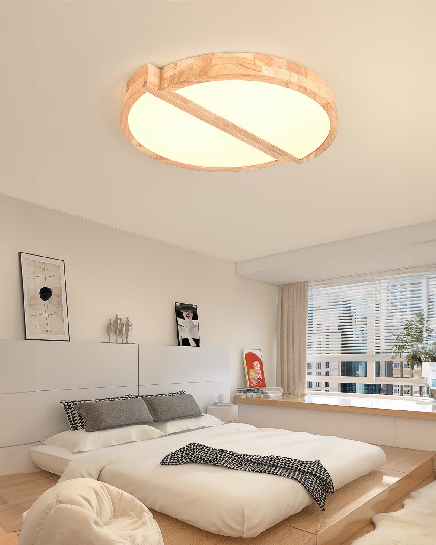 WalnutAura | LED-Deckenleuchte