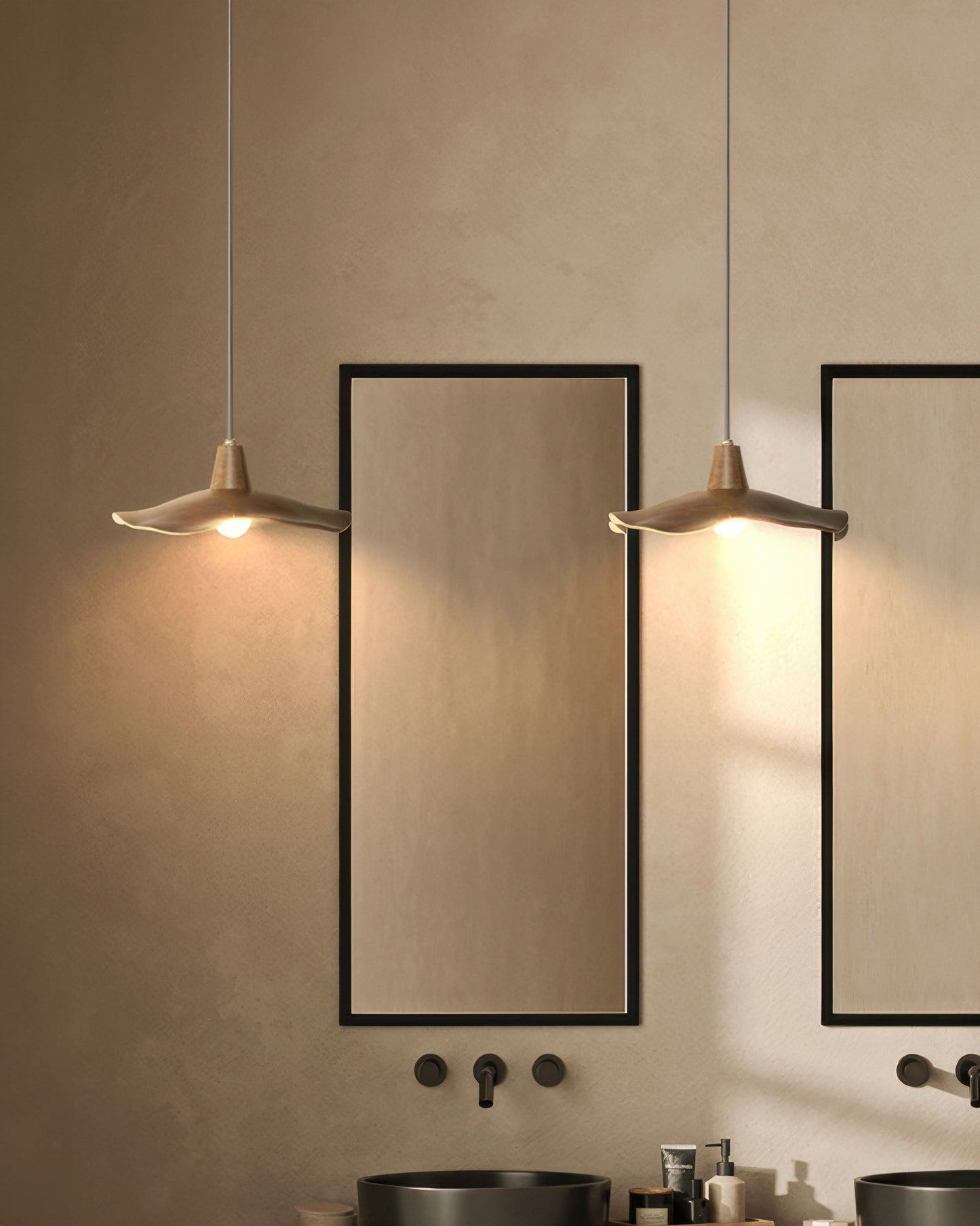 LumenHolz | Charmante vintage-inspirierte Holzpendelleuchte Shade