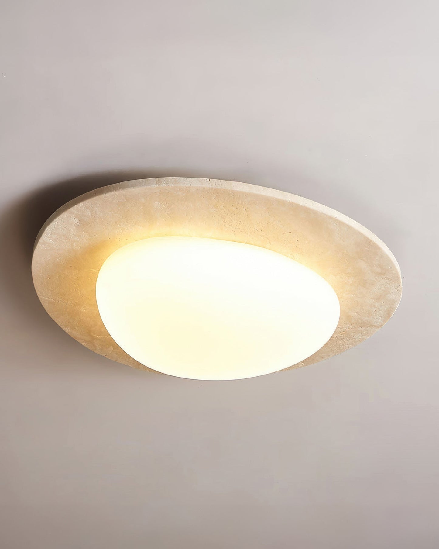 ZenAura | Deckenleuchte – Minimalistische Eleganz inspiriert vom Wabi-Sabi-Stil