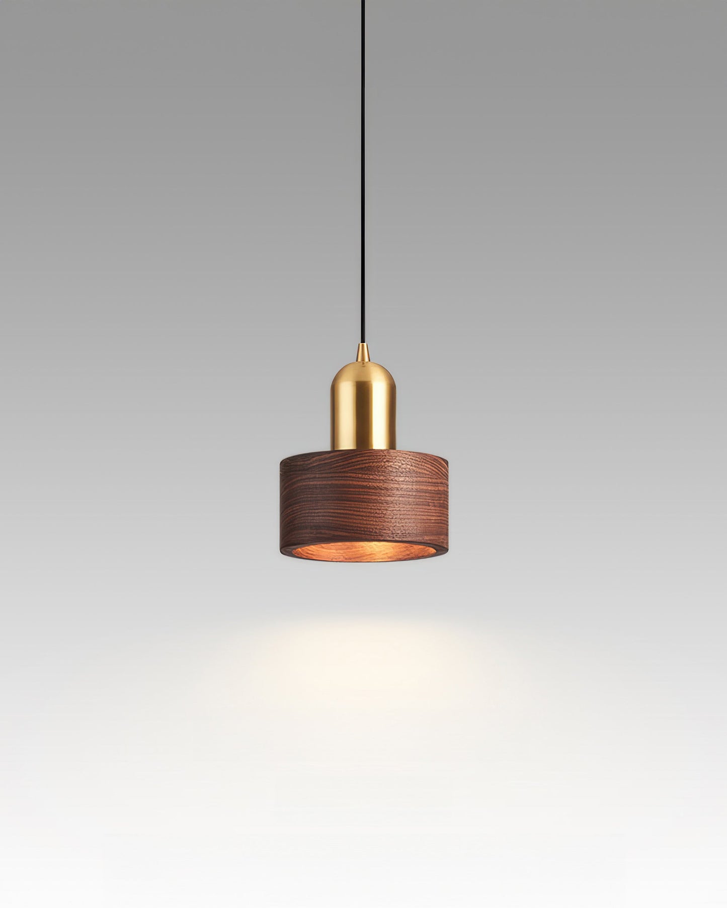 ZenLoom | Stilvolle japanisch inspirierte Zylind pendant Lampe