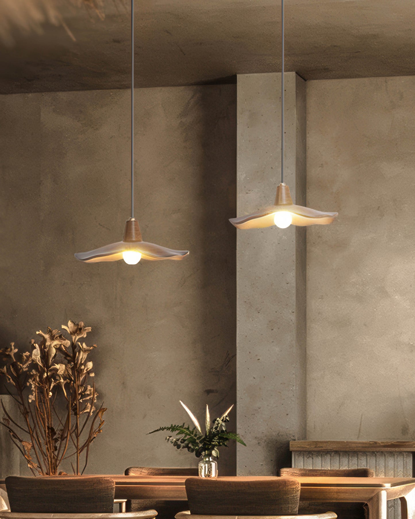 LumenHolz | Charmante vintage-inspirierte Holzpendelleuchte Shade