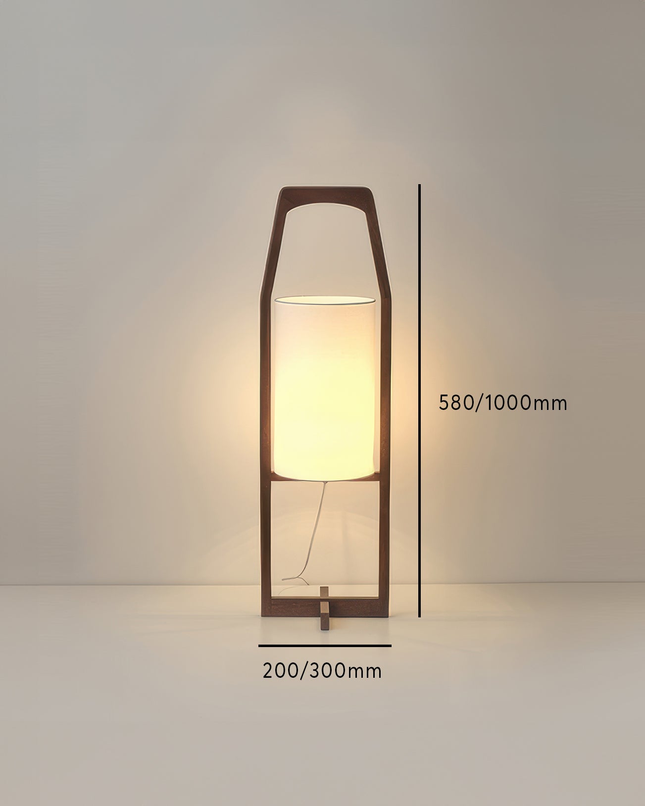 HikariZen Stehlampe | Zeitlose Harmonie aus japanischem Holz