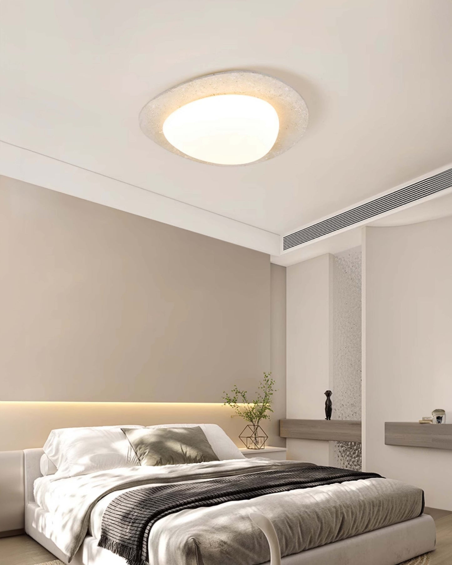 ZenAura | Deckenleuchte – Minimalistische Eleganz inspiriert vom Wabi-Sabi-Stil