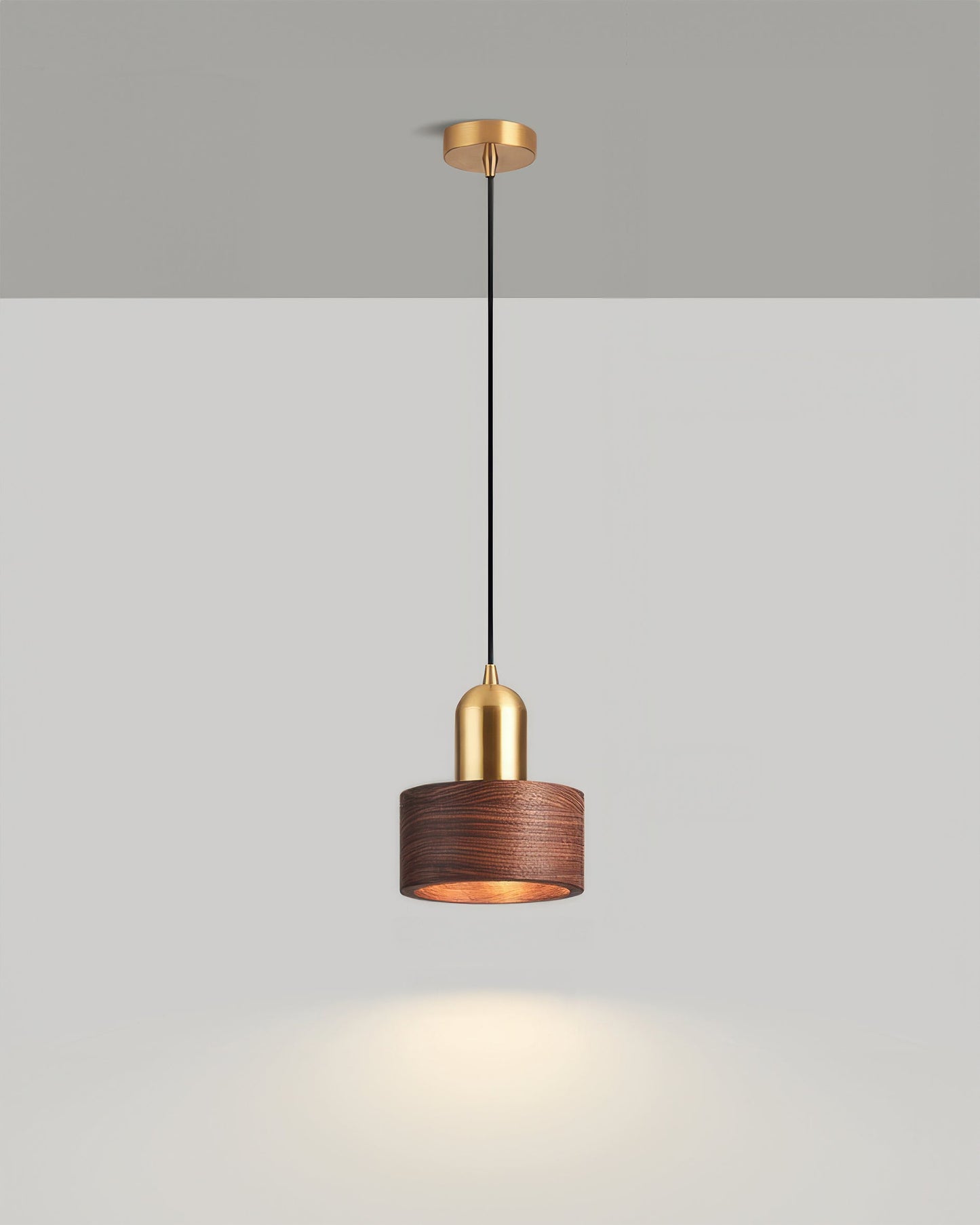 ZenLoom | Stilvolle japanisch inspirierte Zylind pendant Lampe