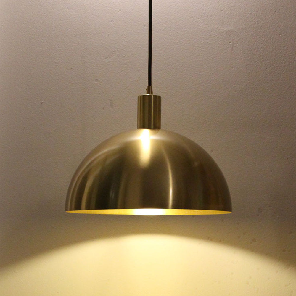 AurumLux - Stilvolle Messing-Hängeleuchte im Mid Century Design