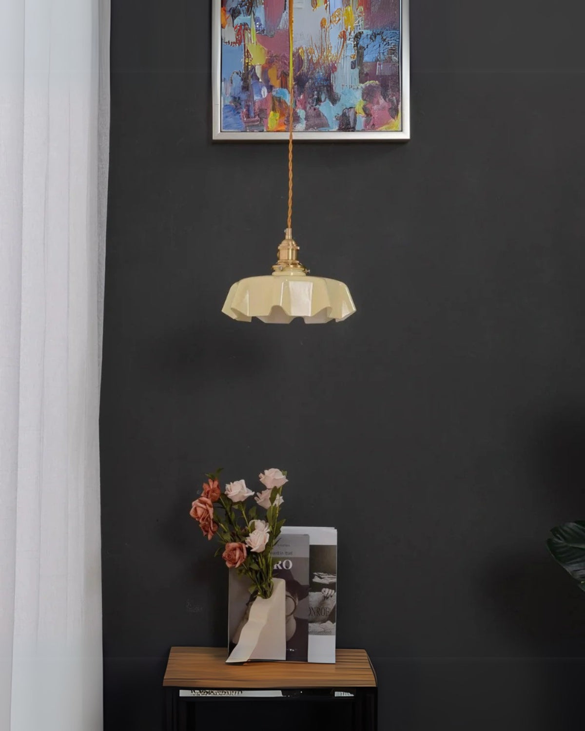 KupferGlanz | Pendelleuchte – Vintage Kupferlampe mit Glas