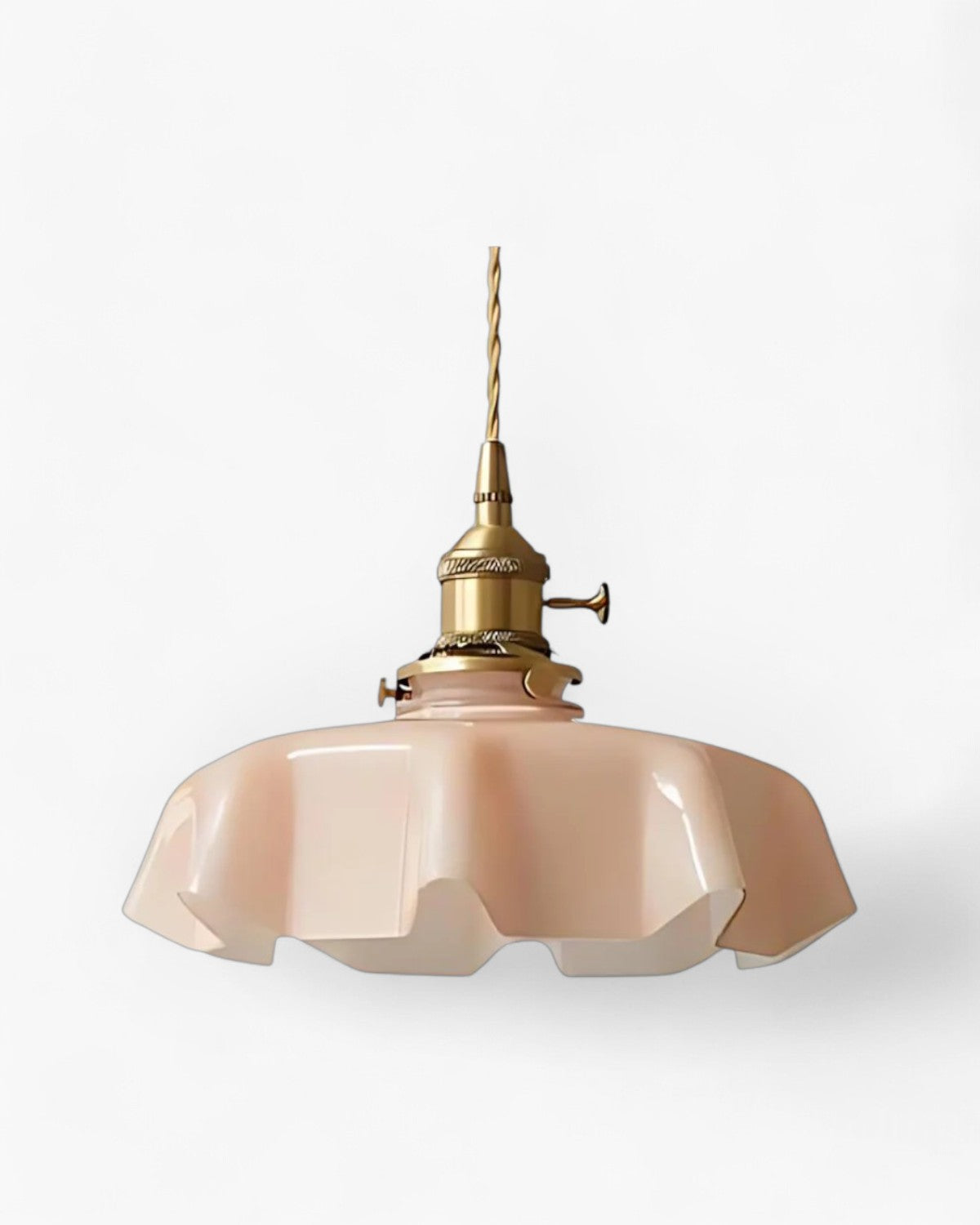 KupferGlanz | Pendelleuchte – Vintage Kupferlampe mit Glas