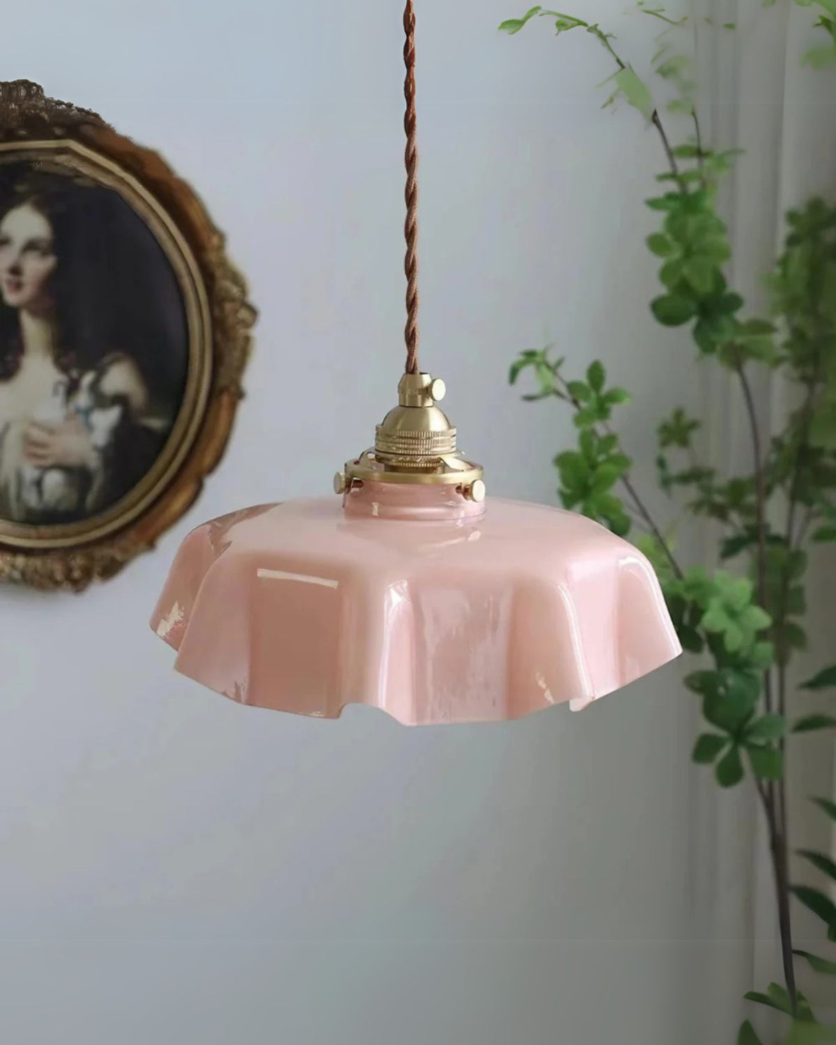 KupferGlanz | Pendelleuchte – Vintage Kupferlampe mit Glas