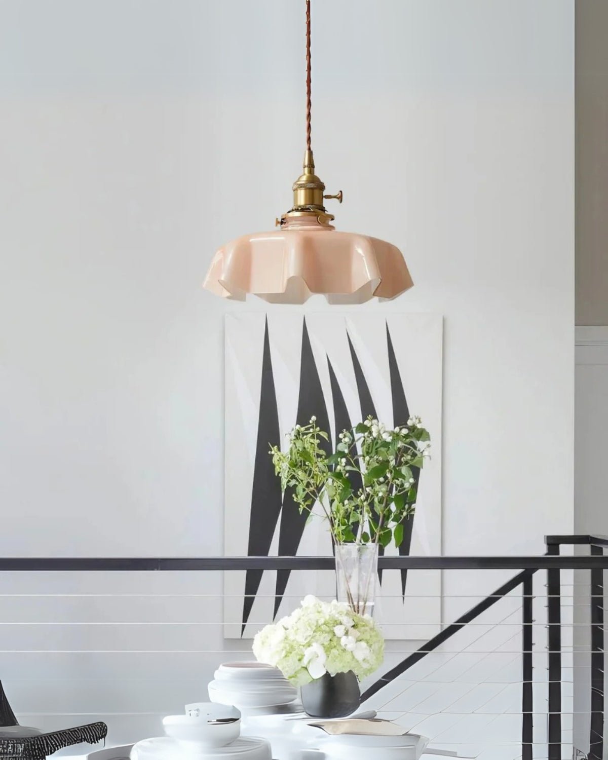 KupferGlanz | Pendelleuchte – Vintage Kupferlampe mit Glas