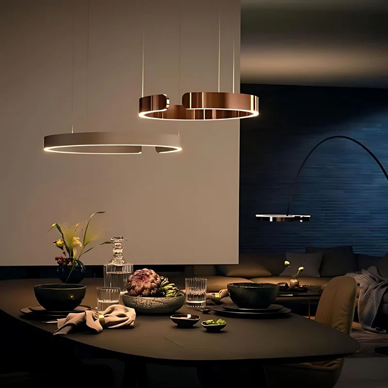 LumiRadiance | Deckenleuchte – Elegantes Design für jedes Zimmer - Rose Gold