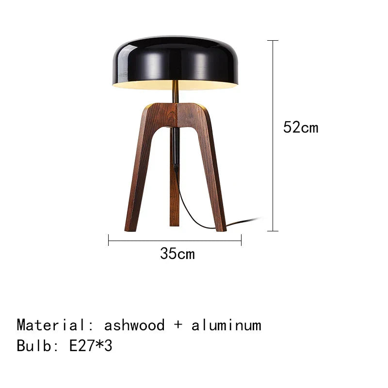 Orino – Klassische Stehlampe im Holz-Bambus-Design mit edlem Walnuss-Finish