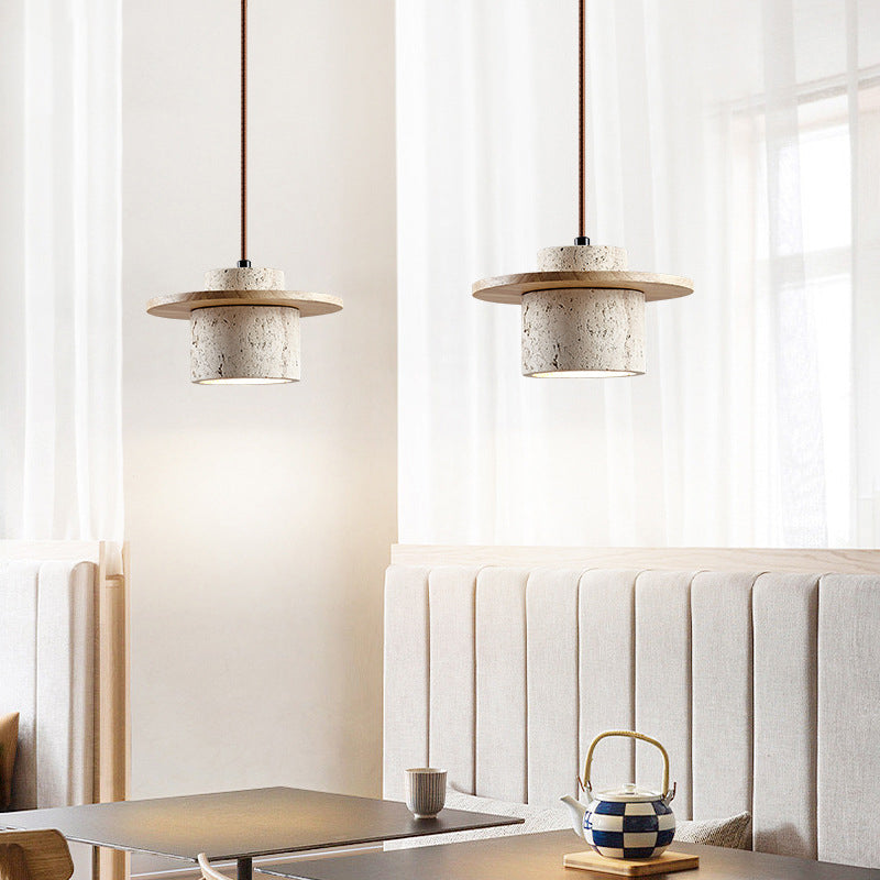 StoneCascade | Hängelampe - Eleganz in natürlichem Design