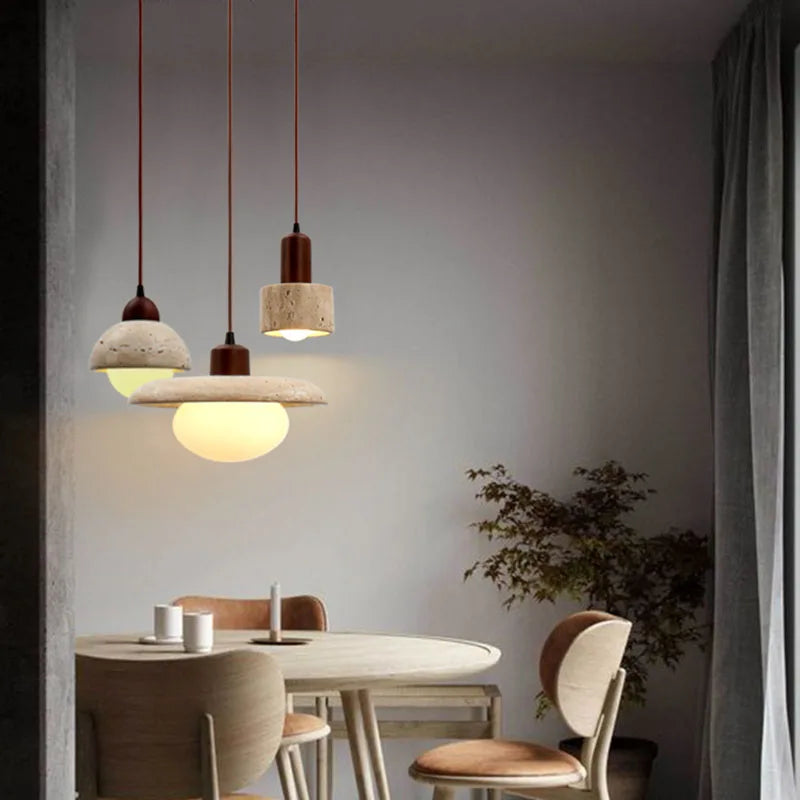 ZenLicht | Moderne Wabi Sabi Pendelleuchte